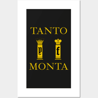 Tanto Monta (golden) Posters and Art